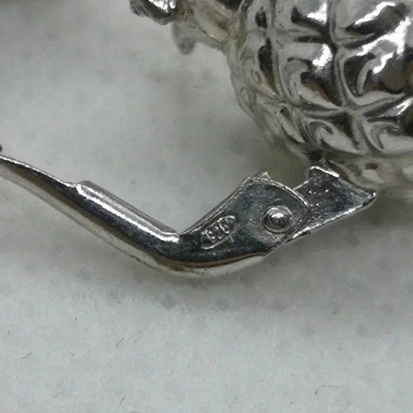 925 pineapple earrings - Picture 4 of 4